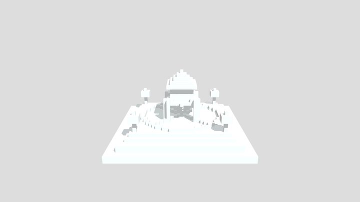 white house 3D Model