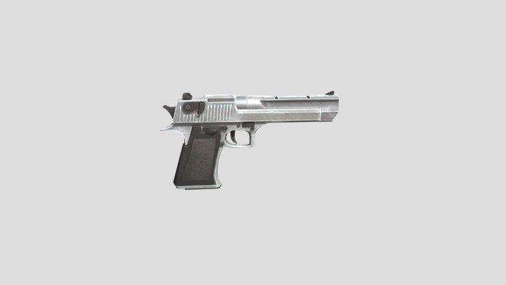 FREE FIRE GUN Desert Eagle – Free 3D Model STL