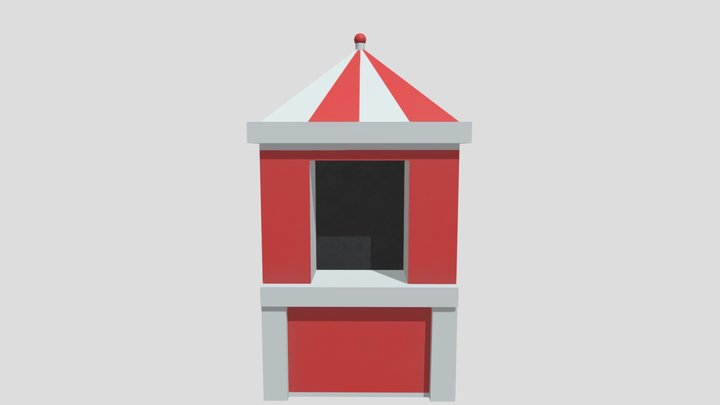 boothtwo 3D Model