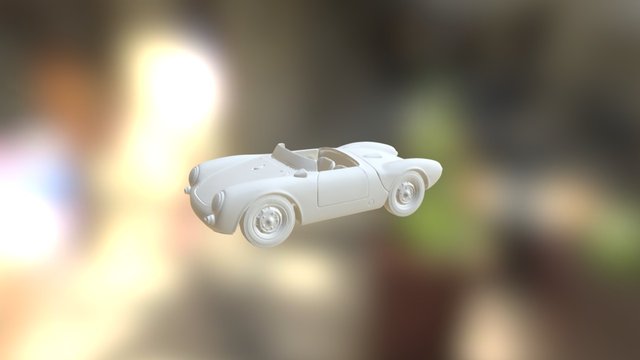 Porsche 550 Spyder 3D Model