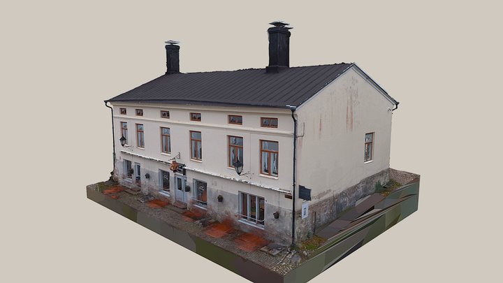Fotogrammetria Kappalaisen talo 3D Model