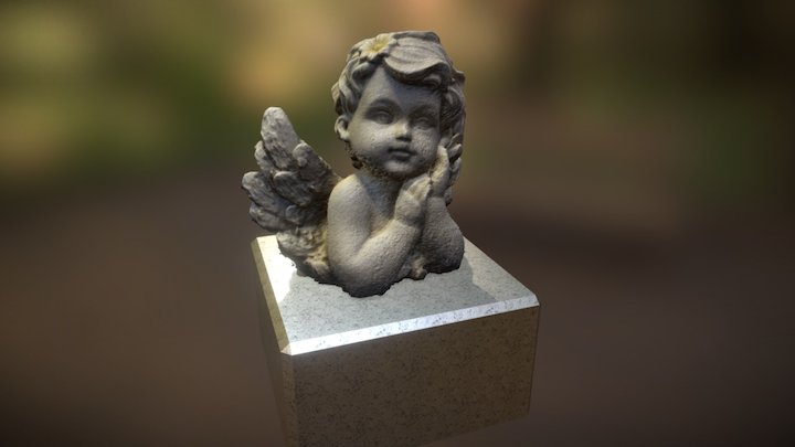 Angel figurine 3D Model