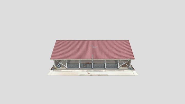 Warehouse+building+3d+model
