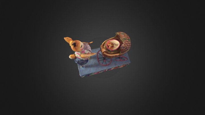 Mama rabbit 3D Model