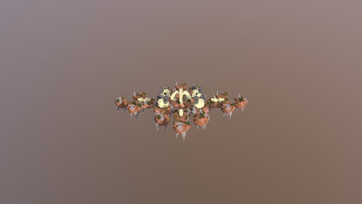 Demon Skull 3D Model