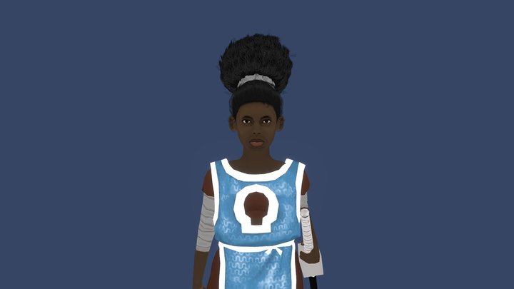 Girl 3D Model