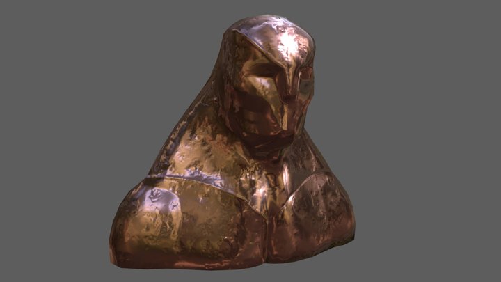 GOLEM LOW POLY 3D Model
