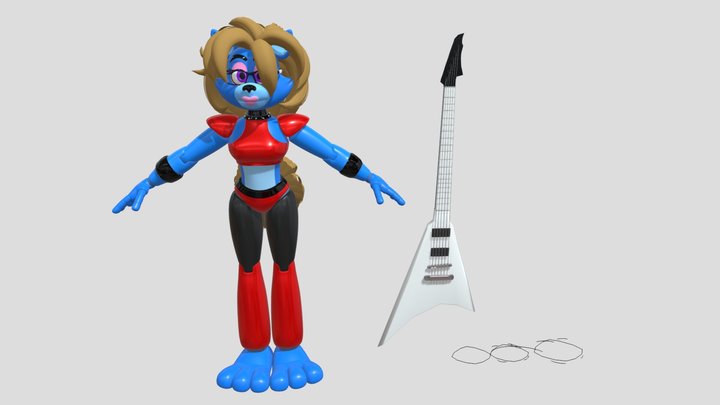 Bon Roxy 3D Model