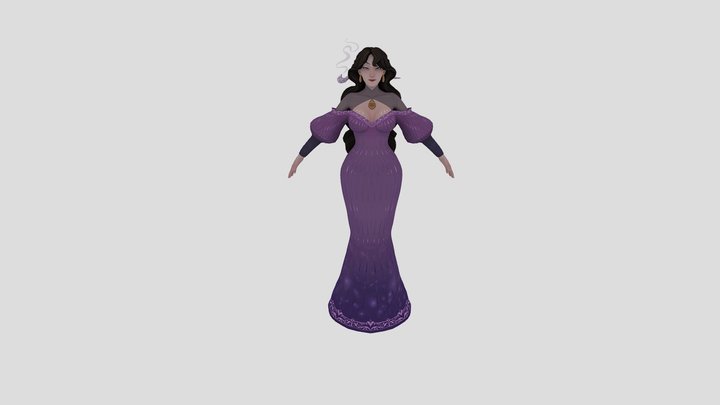 Auntie Model Update 3D Model
