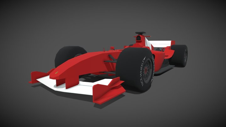 low poly f1