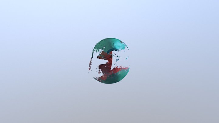 Premier test d'une bouée 3D Model