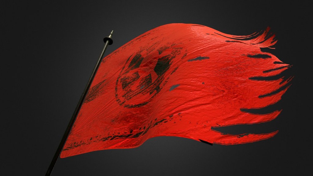 Empire_Flag - 3D model by HollowEdge [60cd241] - Sketchfab