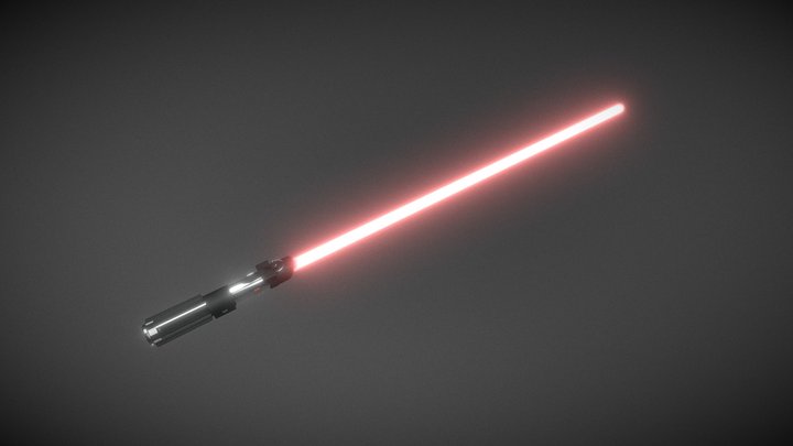 Darth Vader Lightsaber 3D Model