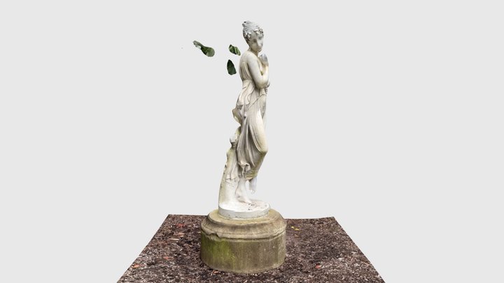 Botanical Gardens statue 3D Model