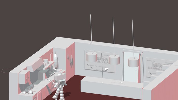 Сбой на кухне 3D Model