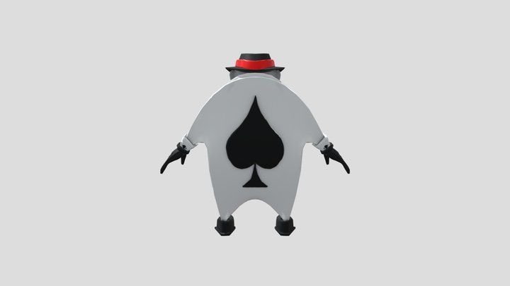 Card Enemy 3D Model