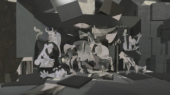 Guernica 2.0 Pablo Picasso 3D Model