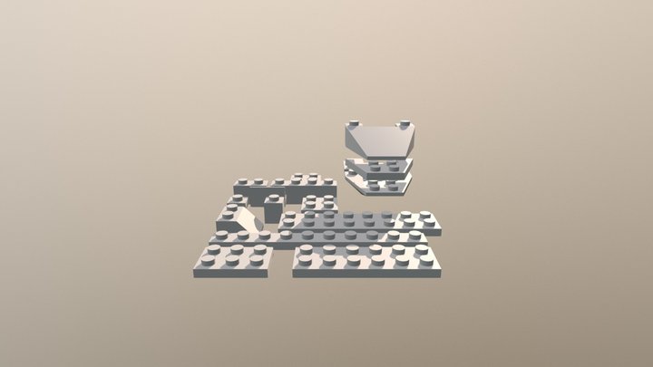 Lego bricks 3D Model