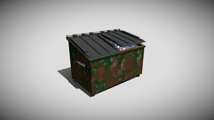 Trash can 3D Model