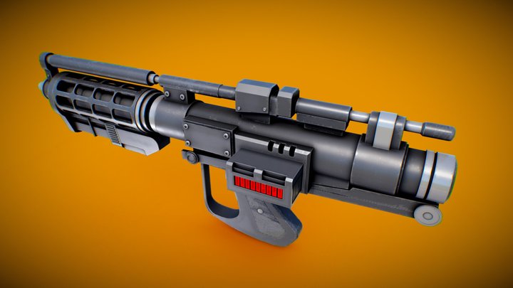 E5 Blaster Rifle - Star Wars – Gratis 3D-model STL