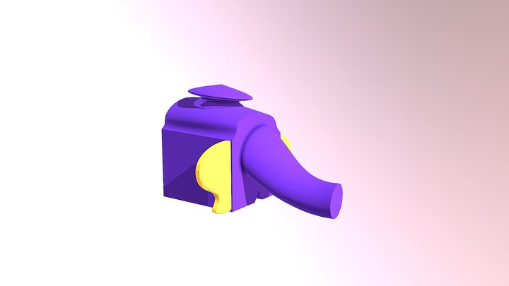 WORK11-5 elephant speaker 3D Model