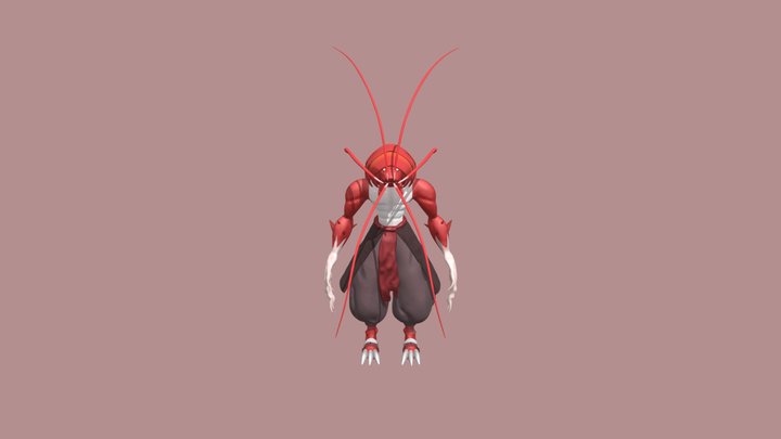 Parcial1_ Shrimp 3D Model