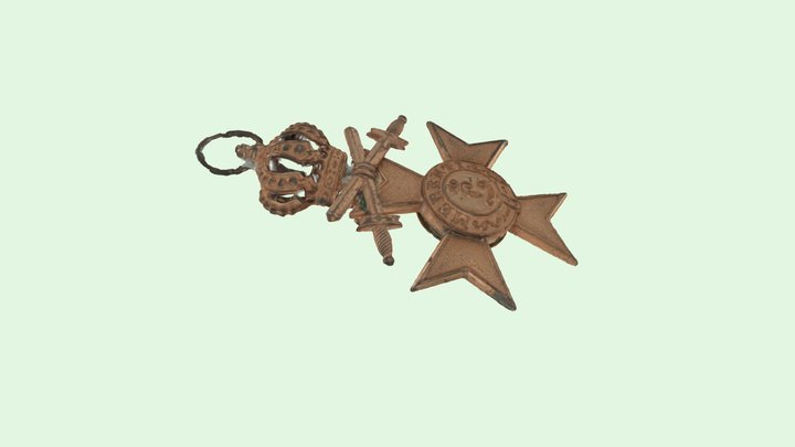 Royal Bavarian Military Order of Merit 3D Model