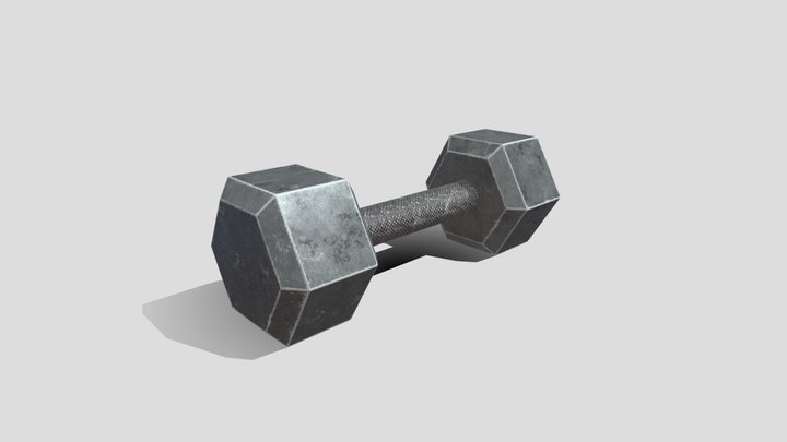 Dumbbell 3D Model