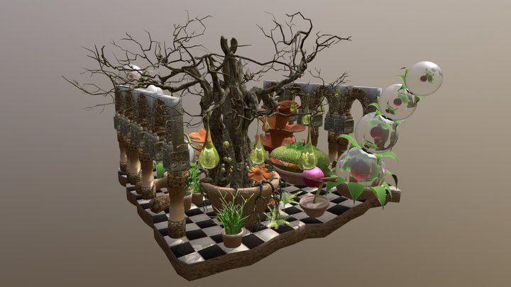 Doomstalk Garden 1.1 3D Model