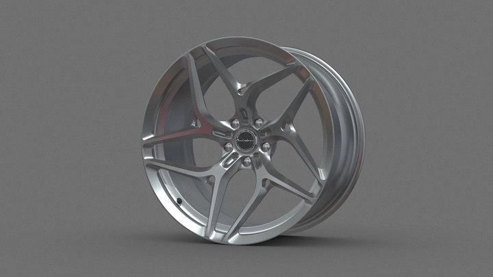 Brixton Forged PF6 3D Model