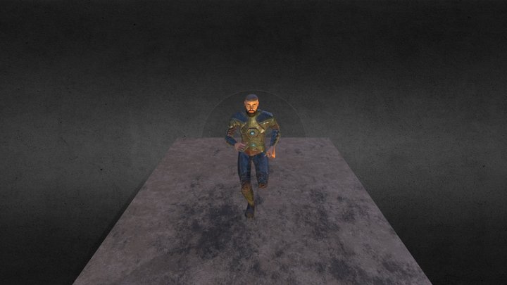 Perso Pose 3D Model