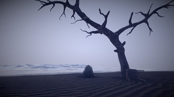 A Beautiful Place To Sleep 3D Model