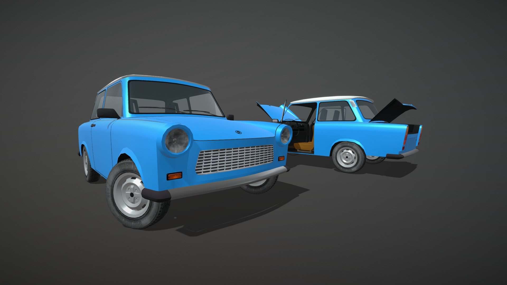 ArtStation - Trabant 601S - NFS ProStreet Pepega Edition