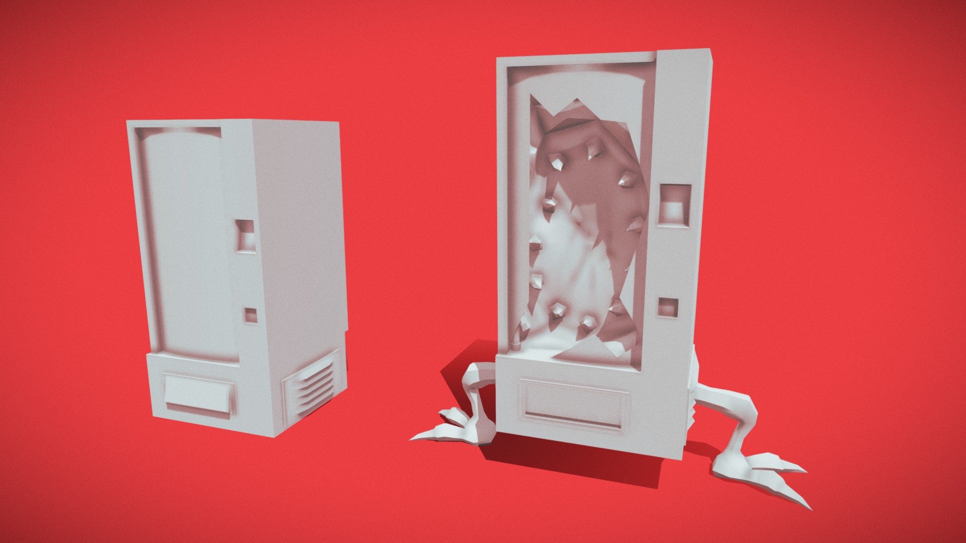 vending machine monster Download Free 3D model by Dirk.z (138983