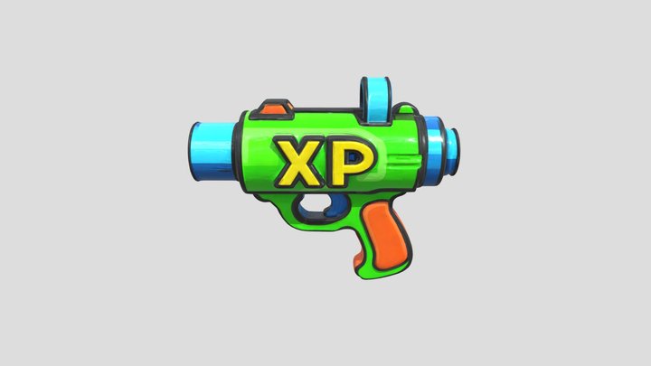 XP Blaster 3D Model