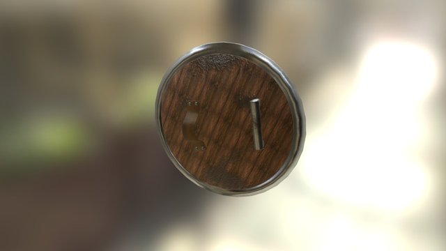 Round Sheild 2 3D Model