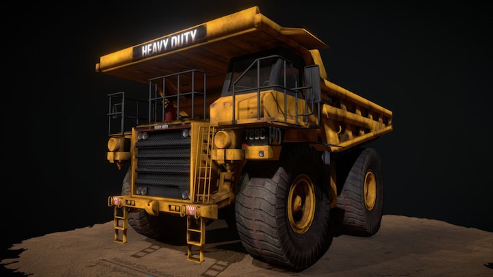 Caterpillar 789c 3D Model