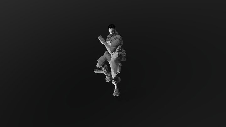 crackdown-emote-fortnite 3D Model