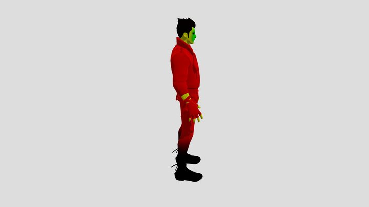 Yoru from valorant 3d model 3D Model