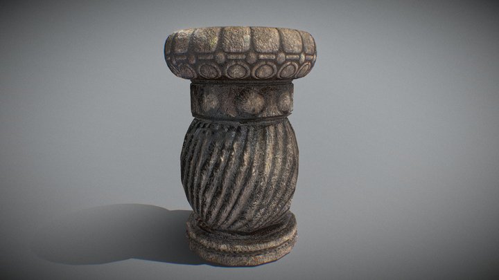 Blade Runner Column 3D Model