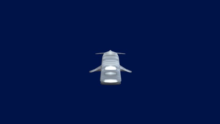 Blue Whale From Goldenztuff Rigged