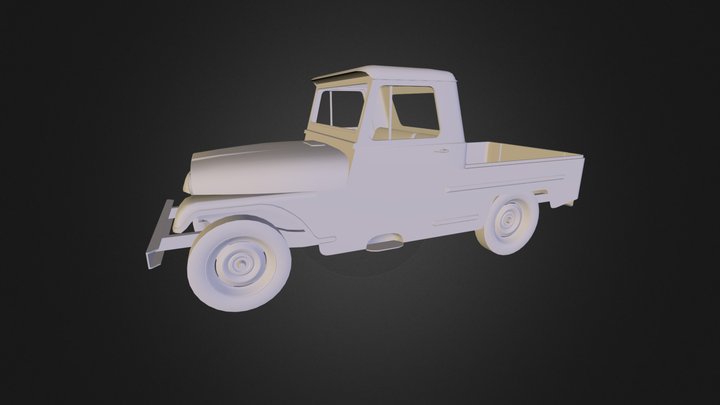 Jeep IKA.obj 3D Model