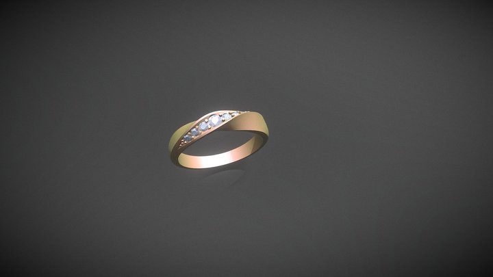 Кольцо Симоне 3D Model