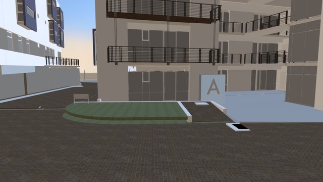 Corner Main Office Park | Bryanston 3D Model