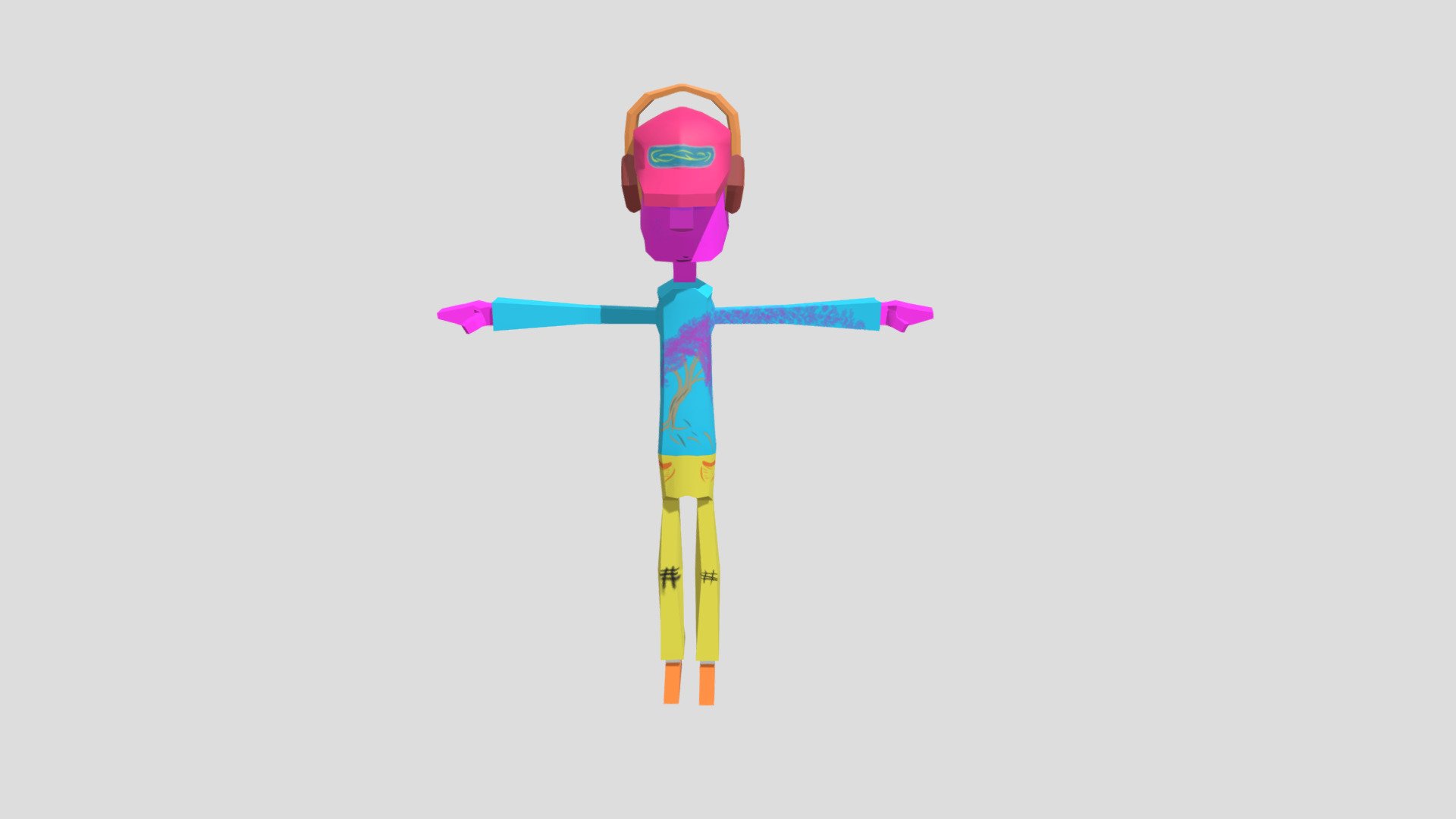 Rigged Apartment Character