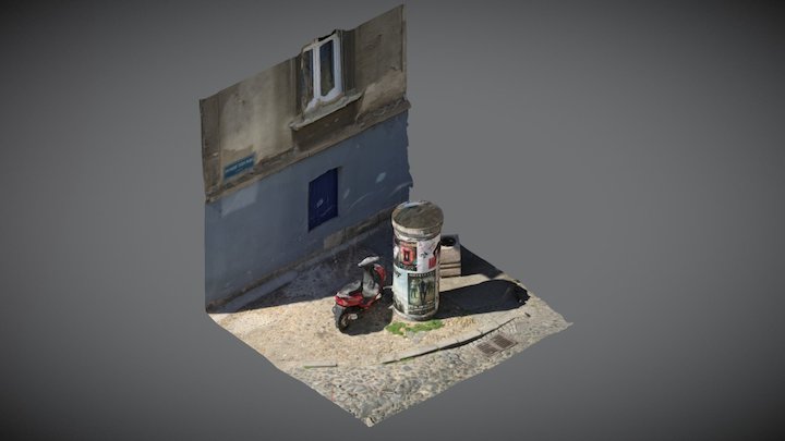 Skadarska Street, Serbia, Belgrade 3D Model