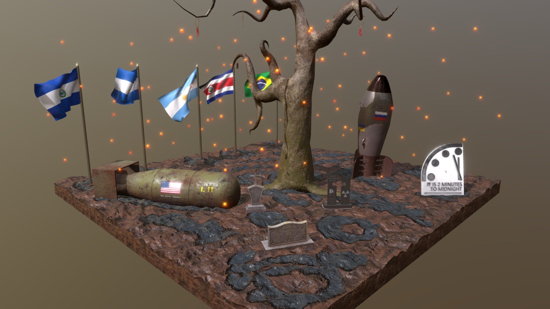 War - Download Free 3D Model By Eduardo Lemus (@EduardoLemus) [60dcba1 ...