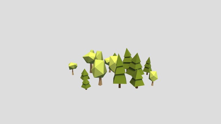 PUSHILIN Forest 3D Model
