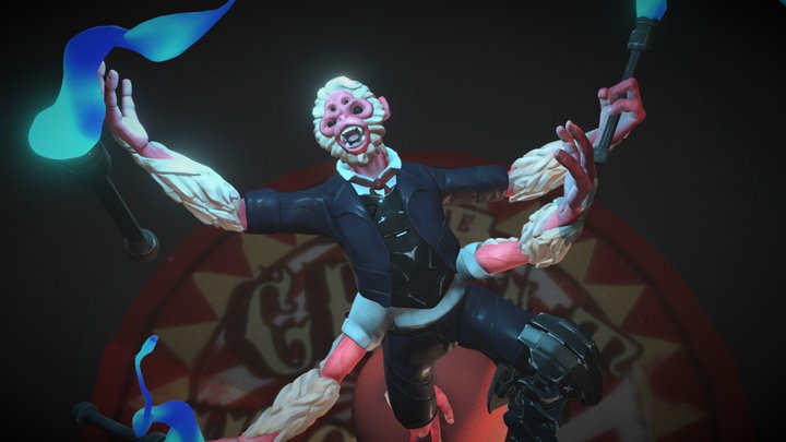 The Great Juggler #XPPENSculptChallenge 3D Model