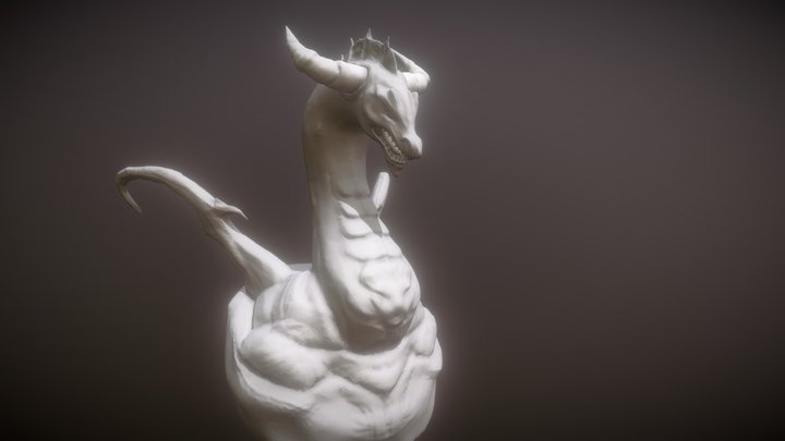 Tremendo Dragon 3D Model